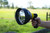 Pro-Tactical Hand Held 140mm LED Rechargeable Spotlight with Red Lens