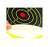 Max-Target Sighting In Bullseye Splatter Reactive Target 8" - 10 Pack