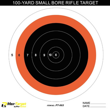 Max-Target Small Bore Paper Shooting Target | AusHunter Online