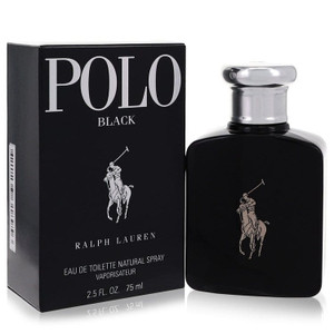 Polo Black by Ralph Lauren Eau De Toilette Spray 2.5 oz (Men) V728-423092