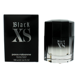 Black XS by Paco Rabanne, 3.4 oz Eau De Toilette Spray for Men R654-ampacxsbl34s