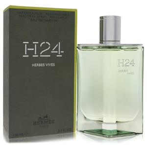 Hermes H24 Herbes Vives by Hermes Eau De Parfum Refillable Spray 3.4 oz (Men) V728-566138