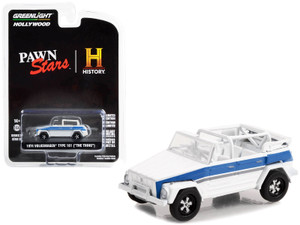 1974 Volkswagen Thing (Type 181) White with Blue Stripes "Pawn Stars" (2009-Current) TV Series "Hol F977-44970C