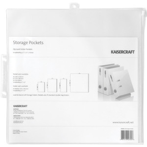 Zip Lock Storage Folder Pockets 12 X 12 Inches N274-MI01413296