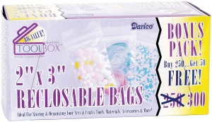 Plastic Reclosable Storage Bags 2 X 3 Inches N274-FC015523434