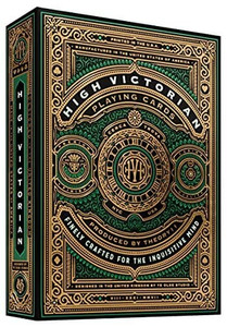 High Victorian Playing Cards Green A919-5-G-708828938160