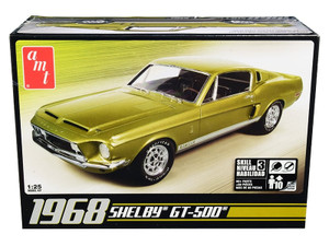 Skill 3 Model Kit 1968 Ford Mustang Shelby GT-500 1/25 Scale Model by AMT F977-AMT634