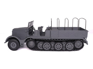 Sd.Kfz. 9 18-Ton FAMO AFV Gray "German Army" 1/43 Diecast Model by Militaria Die Cast F977-23207-38