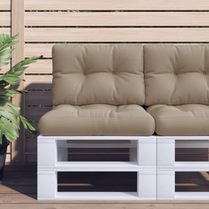 Pallet Cushion Taupe 23.6"x15.7"x4.7" Fabric A949-360565