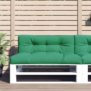 Pallet Cushion Green 47.2"x15.7"x4.7" Fabric A949-314477