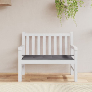 Garden Bench Cushion Anthracite 47.2"x19.7"x1.6" Oxford Fabric A949-43190