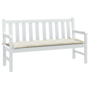 Garden Bench Cushion Melange Cream 59.1"x19.7"x2.8" Fabric A949-4002555