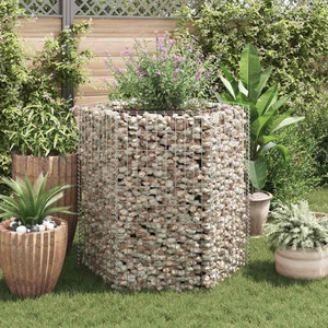 Hexagonal Gabion Raised Bed 39.4"x35.4"x39.4 A949-142533