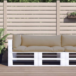 Pallet Cushions 3 pcs Taupe Fabric A949-314666