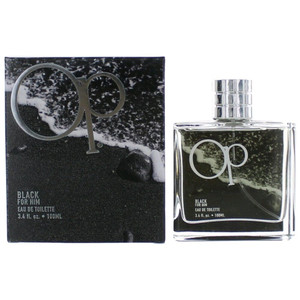 OP Black For Him by Ocean Pacific, 3.4 oz Eau De Toilette Spray for Men R654-amopb34s