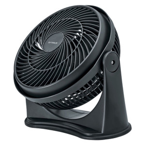 Optimus F-7080 8 Inch 15 Watt High-Performance Air Circulator Fan in Black D970-F-7080