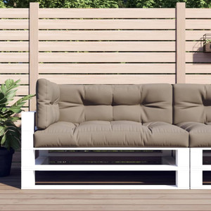 Pallet Cushions 3 pcs Taupe Fabric A949-314566
