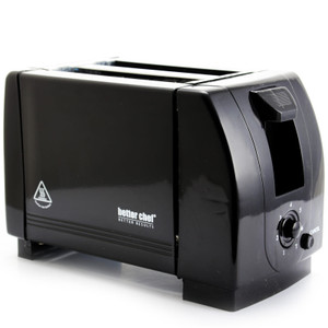 Better Chef 2-Slice Black Toaster D970-IM-209B
