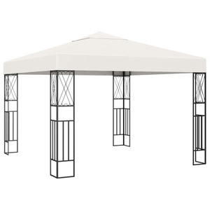 Gazebo 9.8'x9.8'Cream Fabric A949-48005