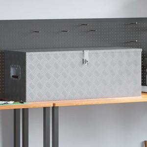  Aluminum Box 43.5"x15.2"x15.7" Silver A949-142941