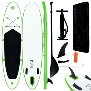  Inflatable Stand Up Paddle Board Set Green and White A949-92733