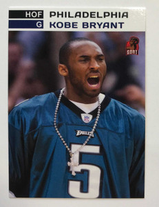 Kobe Bryant Hall of Fame Philadelphia Eagles Commemorative Sports Card X584-HTeuGfwjqXpY