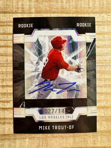 Mike Trout 2009 Rookie Elite Style Auto Facsimile RP Baseball Card Los Angeles Angels X584-35oFNpkQLM8z