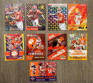 Trevor Lawrence Lot of 9 2018 Rookie Cards - Clemson Tigers College X584-vLI6RUzWurpK