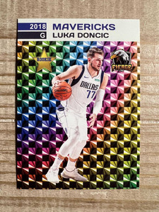 Luka Doncic 2018 Prism Style Rookie Basketball Card - Dallas Mavericks (White Jersey) X584-obdxn0A4KTIJ