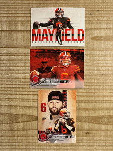 Baker Mayfield 2018 Lot of 3 Rookie Cards - Cleveland Brown X584-1t5xtTUZE4wU