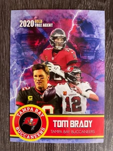 Tom Brady 2020 Rookie Gems Limited Edition Gold Free Agent Tampa Bay Buccaneers Football Card X584-Vbzv2w79wdrz