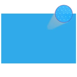  Rectangular Pool Cover 236.2"x157.5" PE Blue A949-92959