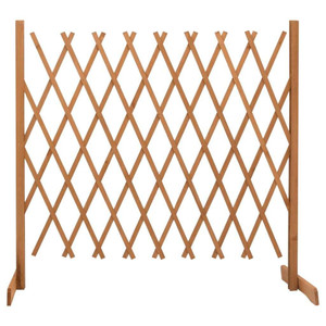  Garden Trellis Fence Orange 70.9"x39.4" Solid Firwood A949-314828