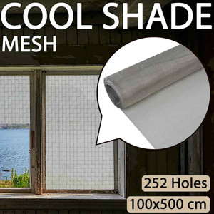  Mesh Screen Stainless Steel 39.4x196.9" Silver A949-142258