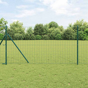 Euro Fence 3.28 x 32.81 ft PVC-coated iron Green A949-42004357