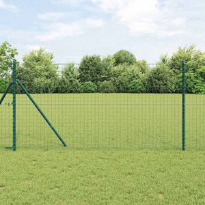  Euro Fence 3.94 x 32.81 ft PVC-coated iron Green A949-42004334