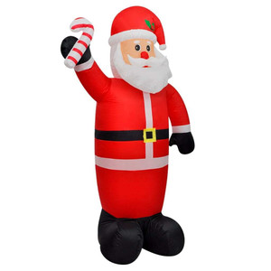  Christmas Inflatable Santa Claus with LEDs 4 ft A949-345352