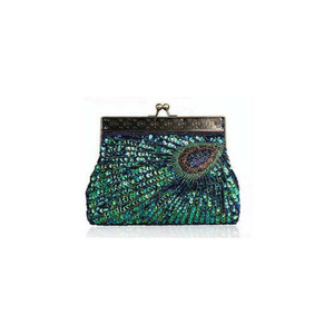 Style: Blue - Peacock Crazy Clutch Eye-catching Ensemble In 8 Colors K290-20290912773