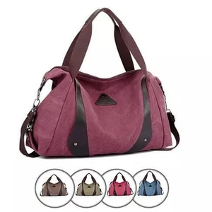 Color: Pom Red - Jacqueline Canvas CrossBody Bag From Journey Collection K290-8980489669