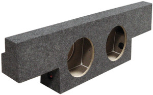 QPower GMC/Chevy Crew Cab '04-'07 Dual 12" Empty Woofer Box M119-BQGMC122004
