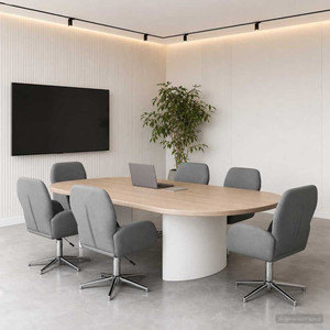 Swivel Desk Chairs 6 pcs 21.26 x 22.83 x 35.43 in Dark Grey A949-3428312