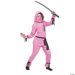 Pink ninja child large 12-14 M680-FW8708PKLG