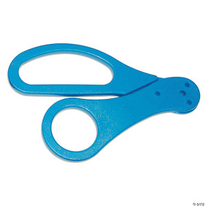 Ribbon cutting scissors handle blue M680-BB129BU