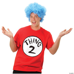 Cat In The Hat Thing 2 Shirt and Wig Set Medium N274-MR01EL405221