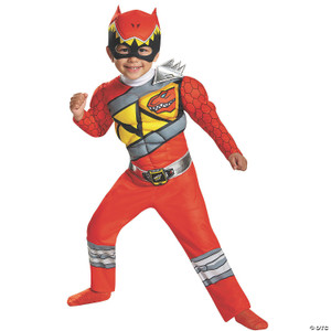 Boy s Classic Muscle Red Ranger Dino Costume Small N274-MR01DG82740L