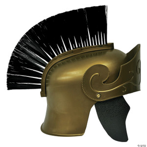 Roman helmet gd w black brush N274-MR0195505BK