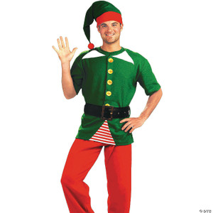 Men s Jolly Elf Costume Kit N274-MR01FM65452