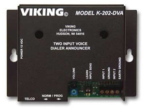 Two-Input Voice Alarm Dialer C403-TDVK-K-202-DVA