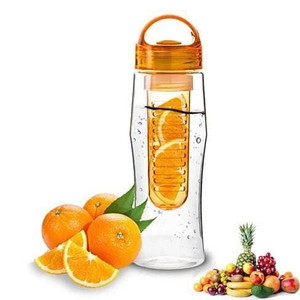 Color: Red - Fruitzola JAMMER Fruit Infuser Water Bottle In 5 Colors K290-17613540613