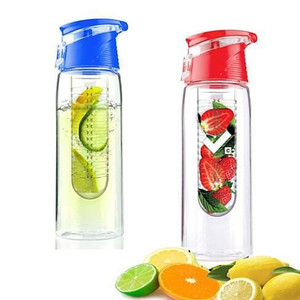Color: Blue - Fruit Cola Bottle a Fruit Infuser Drink Bottle K290-1254562164